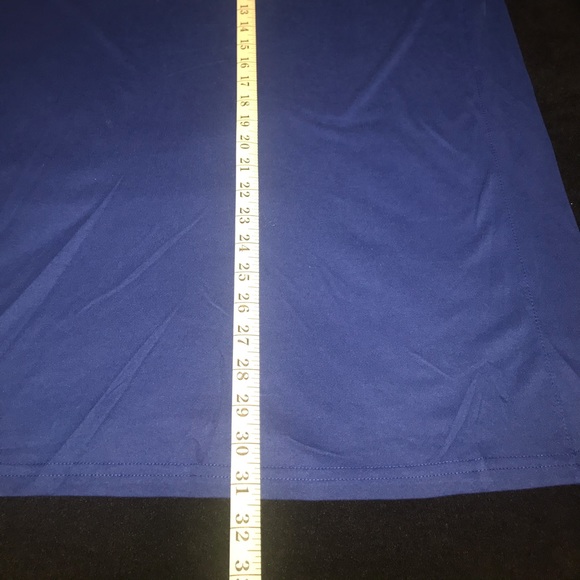 Nike NWOT Size:XLT L/S Dri-fit Polyester Columbia Blue Athletic Cut - Picture 10 of 10